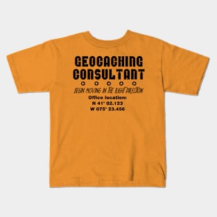 Geocaching Consultant Kids T-Shirt